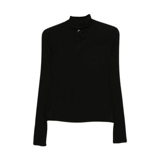 Ermanno Scervino Coltrui - Dames - Truien - Zwart - Maat: 2XS