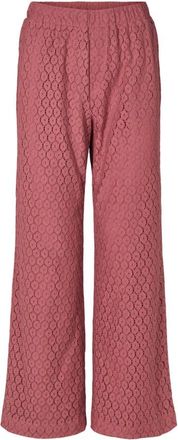Rue de Femme Olana Wijde Broek - Dames - Wijde Broeken - Paars - XS - Leer - Broeken