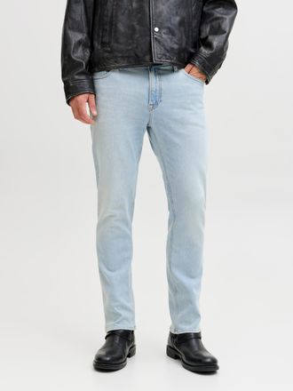 Jack & Jones JJICLARK im Used-Look, Stretchkomfort und niedrige Leibh&ouml;he Baumwolle, regular fit