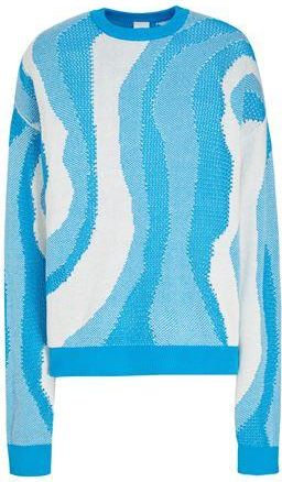 8 by YOOX INTARSIA CREWNECK JUMPER