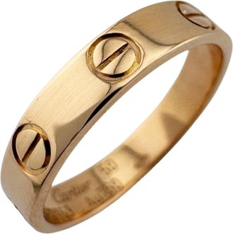 Cartier Pink Gold Pink Gold (18K) Band Ring (Pre-Owned)