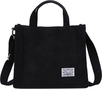 Generic Girls Polyester New Small Square Bag Korean Fashion Portable One Shoulder Drawstring Crossbod Bag Purses for Women Shoulder Bag (Black, One Size)