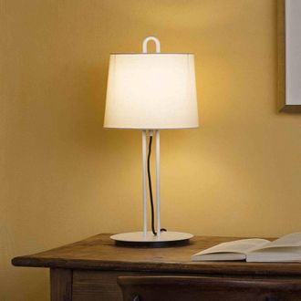 Faro Barcelona Montreal L&aacute;mpara Sobremesa Blanca 24034-04
