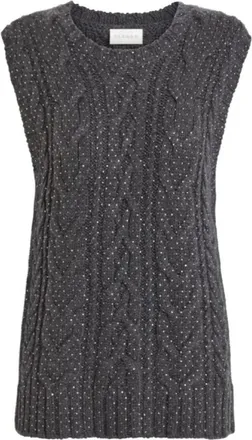 P.A.R.O.S.H. Mujer, Jerseys, Gris, Talla: XS