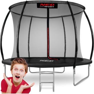 OEM Trampol&iacute;n De Jard&iacute;n Perfilado De 252 Cm Con Red Interna Neo-sport