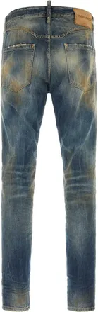 Dsquared2 Mens Teddy Jean Navy Cotton