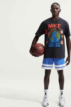 Nike Mens Dri-FIT 8 Basketball Shorts in Blue | IF1593-427