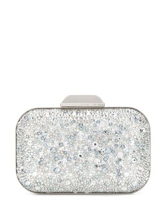Jimmy Choo London Cloud clutch bag - Effetto metallizzato