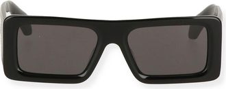 Off-white Troy 55mm Square Sunglasses in Black Dark Grey at Nordstrom Rack