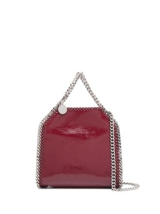 Stella McCartney tiny Falabella mini bag - women - Artificial Leather - One Size - Red