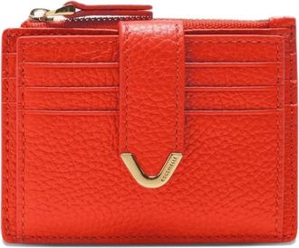 Coccinelle Portacarte con zip - Rosso