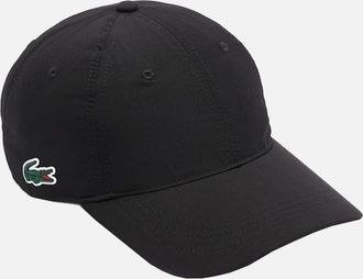Lacoste Mens Lacoste Sport Lightweight Taffeta Baseball Cap Black - Size: ONE size