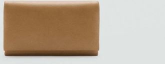 Mango Borsa a tracolla piccola ocra - Donna - Taglia unica - MANGO