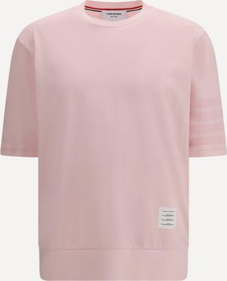 Thom Browne T-shirt 4-Bar in jersey di cotone Man 2