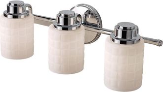 Netlighting Wandsworth 3 Light Bathroom Over Mirror Light Polished Chrome G9