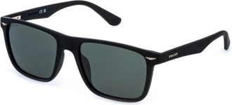 Police Gator 2 Sple 02 Zonnebril - Heren - Zonnebrillen - Zwart - 57 MM - Accessoires