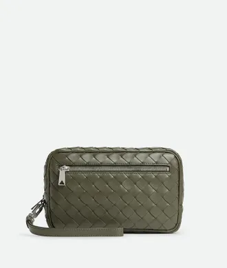 Bottega Veneta Intrecciato Small Pouch With Wristlet - Bottega Veneta