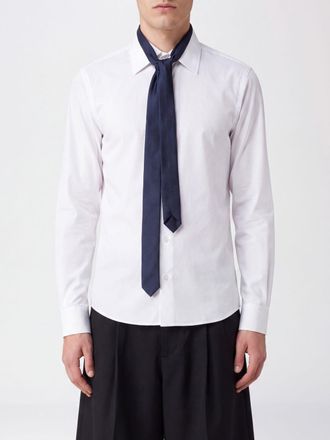 sacai Camicia classica slim fit in misto cotone con collo francese