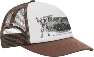 Rassvet Gedrukte Trucker Cap met Mesh Achterkant - Heren - Petten - Veelkleurig - ONE Size - Accessoires