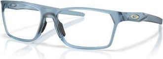 Oakley 57mm Rectangle optical glasses in Blue at Nordstrom