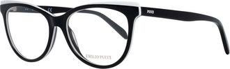 Emilio Pucci Black Plastic Glasses Womens (Frames)