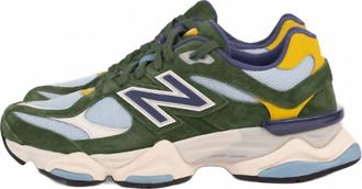 New Balance Mens 9060 Sneakers In Green Blue