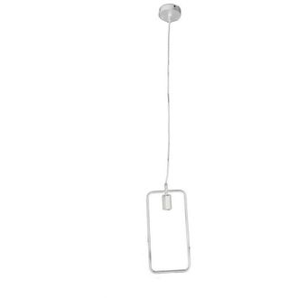 Trade Shop Trade Shop Traesio - Trade Shop - Lampadario Soffitto A Sospensione Rettangolare Lampada Moderna Attacco E27 B35-q - Blanco