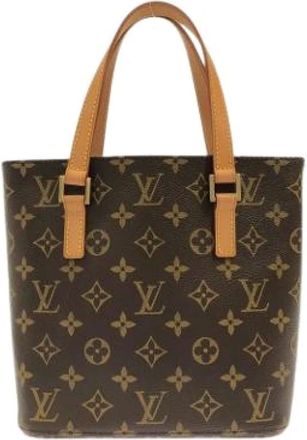 Louis Vuitton Pre-owned Handbags, female, Brown, Size: ONE SIZE Pre-owned Canvas Handbag