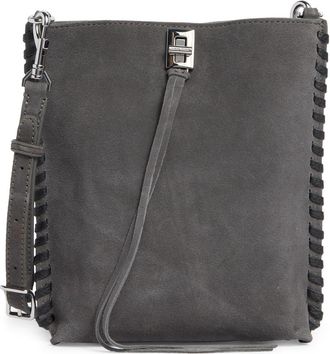 Rebecca Minkoff Darren Shoulder Bag in Fog/black at Nordstrom Rack