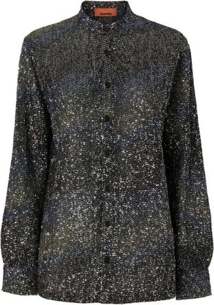 Missoni Dames, Blouses & Shirts, Veelkleurig, Maat: S