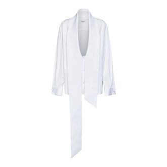 Saint Laurent Shirts - female - Saint Laurent - Shirts - White - S - Blouses & Shirts
