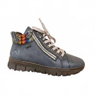 Rieker Womens Waterproof Winter Boot In Grey