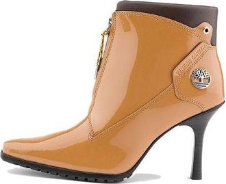 Timberland (WMNS) Timberland x Veneda Carter Zip Boots Wheat Patent Leather A69SQW