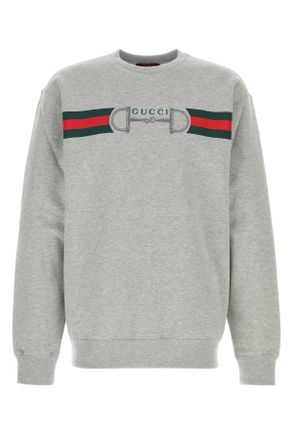 Gucci Grey Cotton Sweatshirt