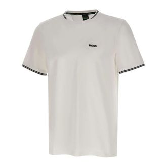 HUGO BOSS Hugo, T-Shirts, male, White, Size: 2XL Taul T-Shirt