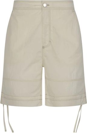 Ami Cargo Bermuda Shorts - Heren - Korte Broeken - Beige - L - Katoen - Korte Broeken
