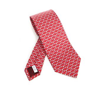 Ferragamo Heren, Accessoires, Rood, Maat: ONE Size Zijde