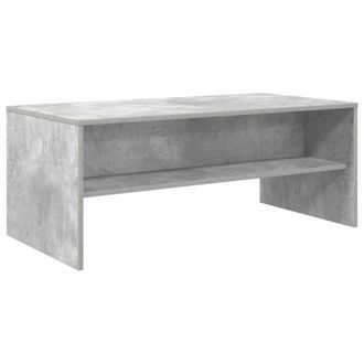 vidaXL Mesa De Caf&eacute; Gris Concreto 100 X 50 X 40 Cm Vidaxl