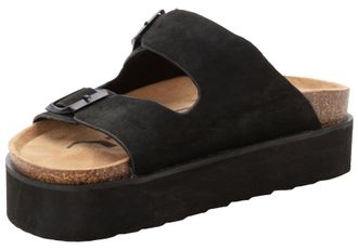 O'Neill Sandale ONEILL SANDY PLATFORM SLIDER WOMEN LOW, Damen, Gr. 40, schwarz, Synthetik, Schuhe Sandale