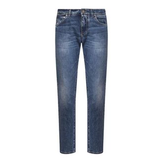 Dolce & Gabbana Slim-fit Jeans - male - Dolce & Gabbana - Slim Fit Jeans - Blue - 2XL - Jeans