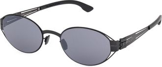 Ic! Berlin IC0062 Noemi 02A Mens Sunglasses Black Size 54