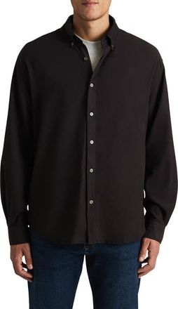 Mavi One Pocket Button Down Shirt in Black Bean at Nordstrom, Size X-Large