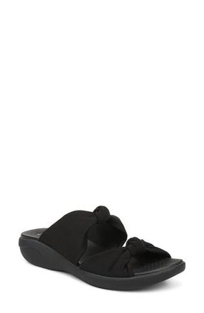 Life Stride Caring Slide Sandal in Black at Nordstrom, Size 6.5