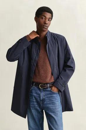 GANT Men Lightweight Commuter Coat (XXXL) EVENING BLUE