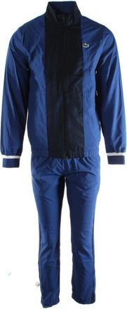 Lacoste Daniil Medvedev Trainingspak - Heren - Trainingspakken - Blauw - XS - Polyester - Fitness