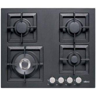 Elleci Elleci Plano 60 G40 Negro Empotrado 60 Cm Gas 4 Quemador(es)