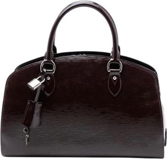 Louis Vuitton Pre-owned Handbags, female, Purple, Size: ONE SIZE Pre-owned Vintage Handbag