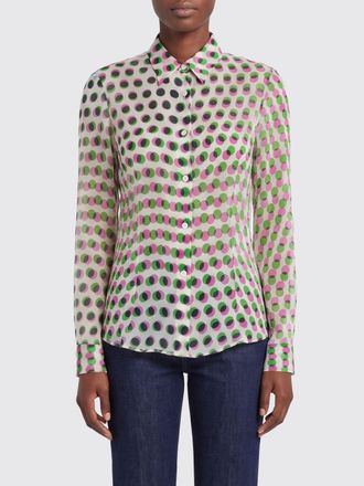 Dries Van Noten Camicia in seta a pois