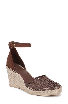 Franco Sarto Idalia Espadrille Wedge in Dark Brown at Nordstrom, Size 8.5