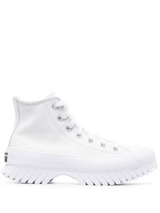 Converse Chuck Taylor Lugged 2.0 sneakers - women - Fabric/Calf Leather/Rubber - 7.5 - White